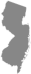 New Jersey map highlight for filter